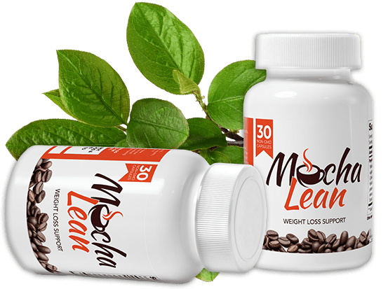 MochaLean™ natural supplement bottle for fat burning, metabolism, and energy support.